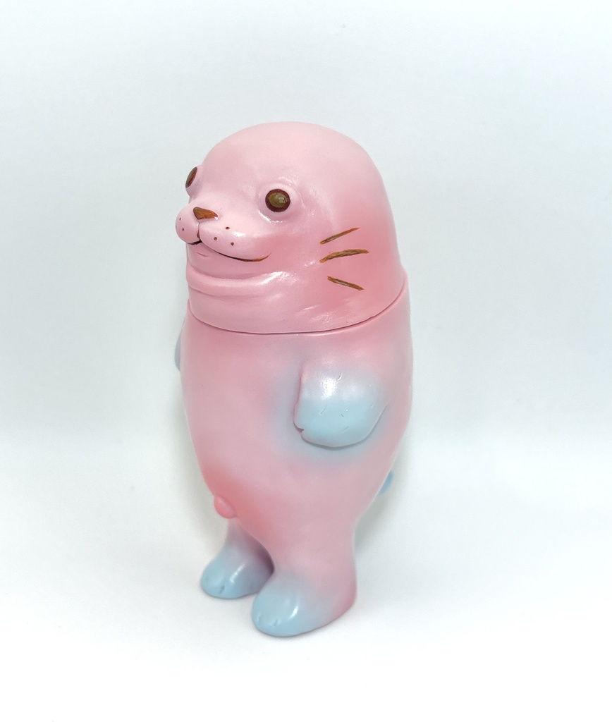 ソフビ『デベザラシ』🦭ベイビーピンク🌸