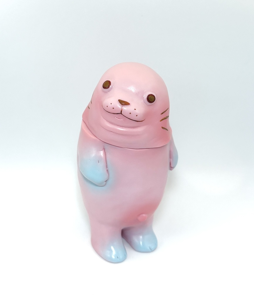 ソフビ『デベザラシ』🦭ベイビーピンク🌸