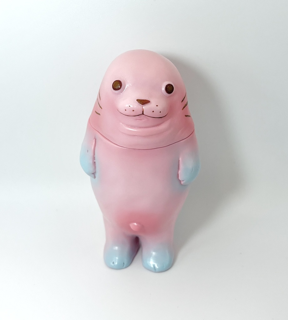 ソフビ『デベザラシ』🦭ベイビーピンク🌸