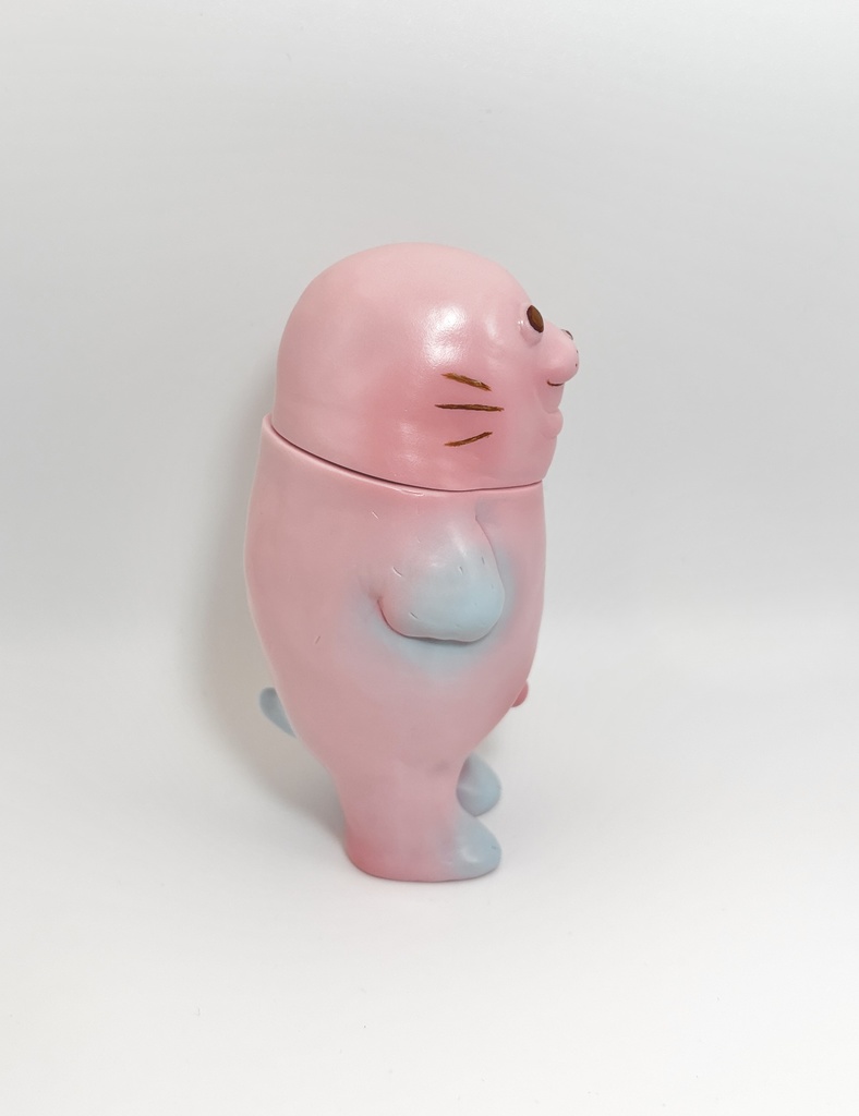 ソフビ『デベザラシ』🦭ベイビーピンク🌸