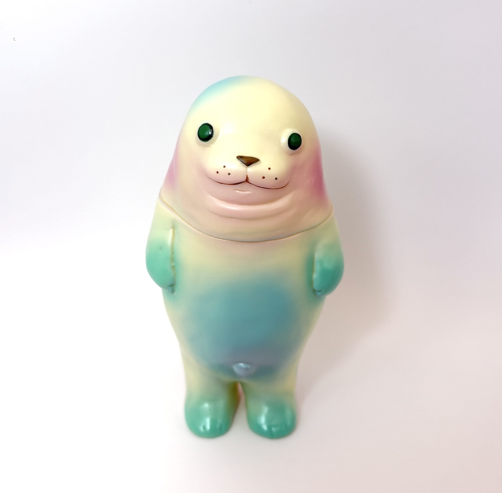 ソフビ『デベザラシ』🦭クリーミィソーダ🍨🫧