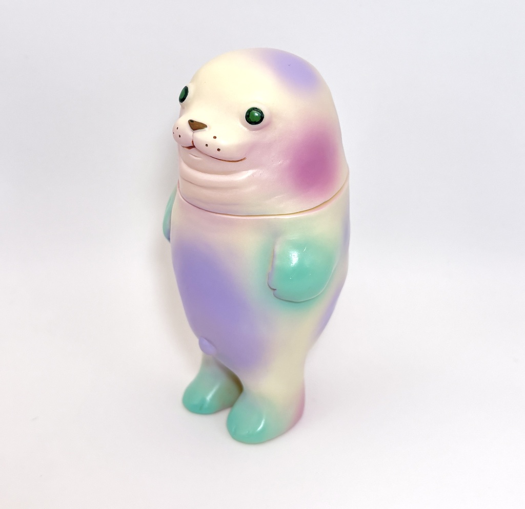 ソフビ『デベザラシ』🦭クリーミィグレープ🍨🍇