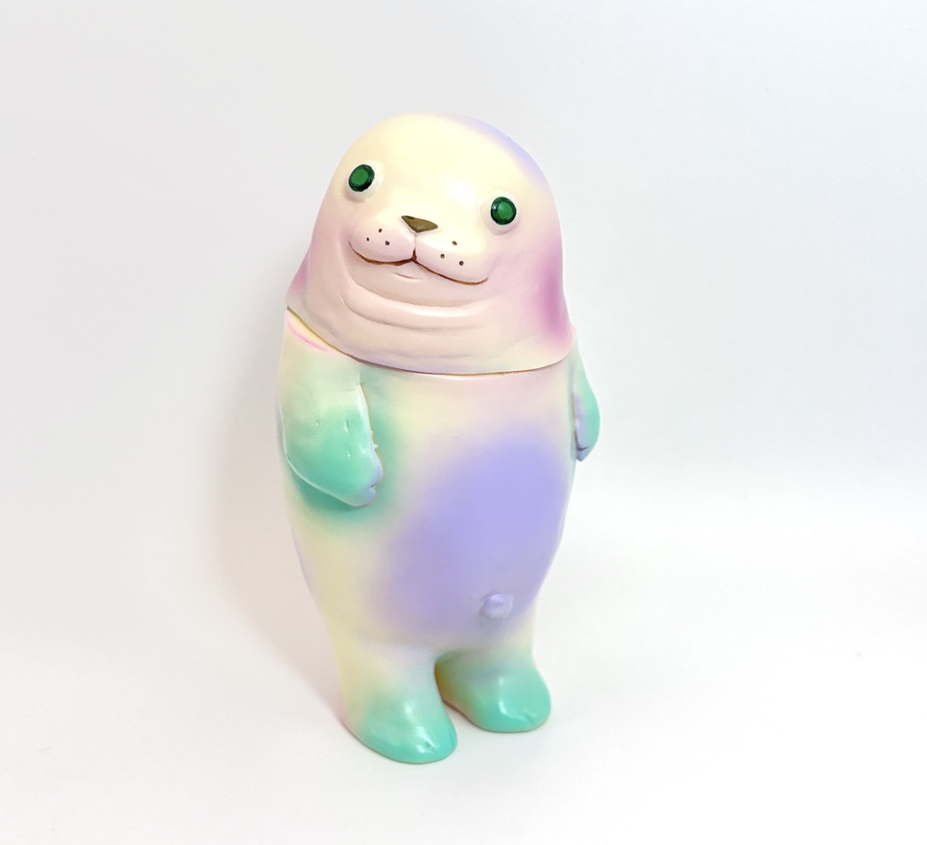 ソフビ『デベザラシ』🦭クリーミィグレープ🍨🍇