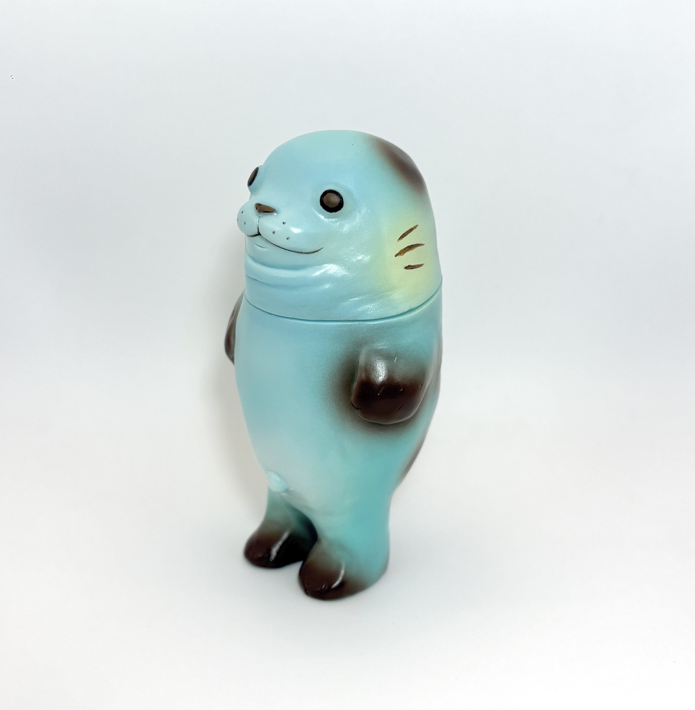 ソフビ『デベザラシ』🦭チョコミント🍫🌱