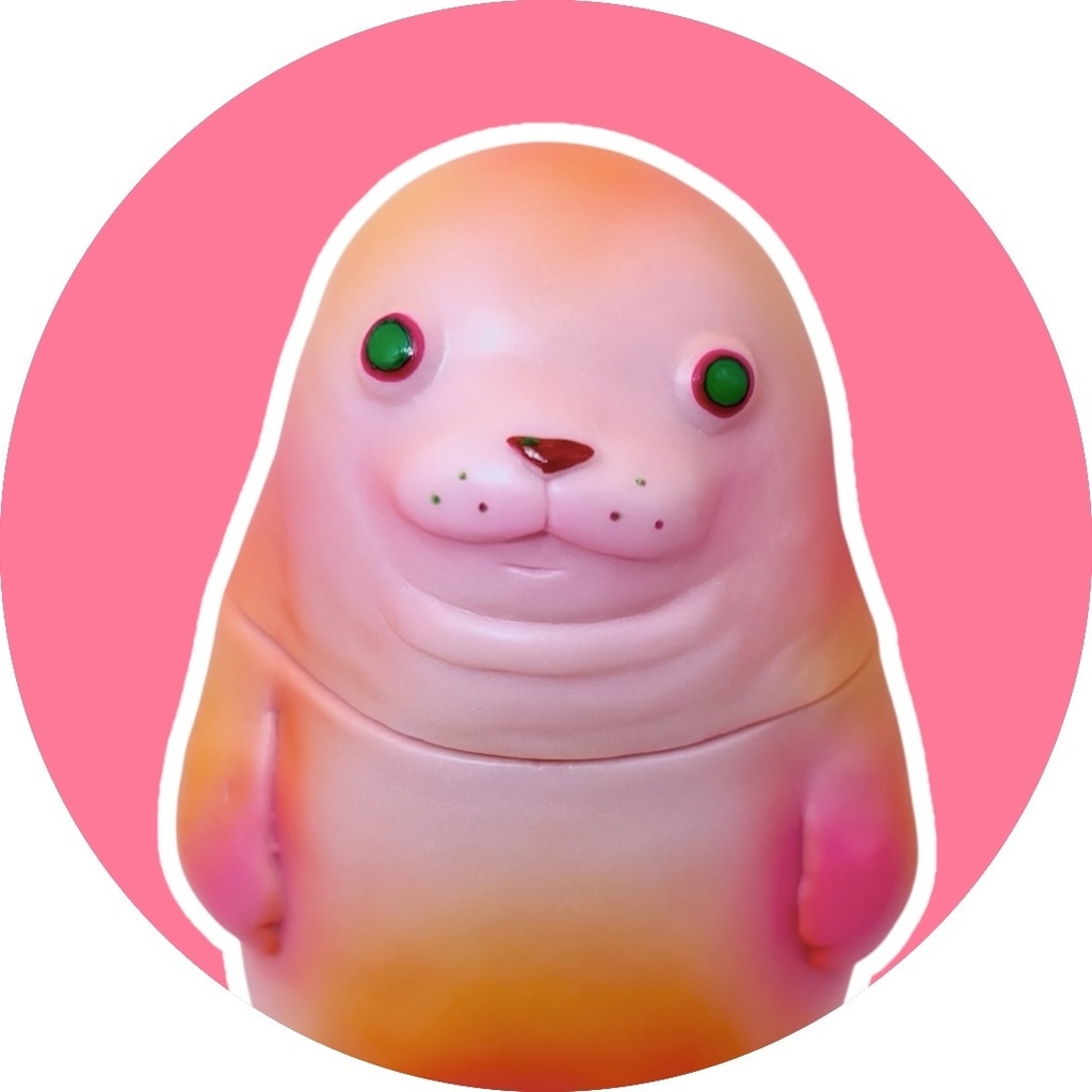 ソフビ『デベザラシ』🦭トロピカル🌺