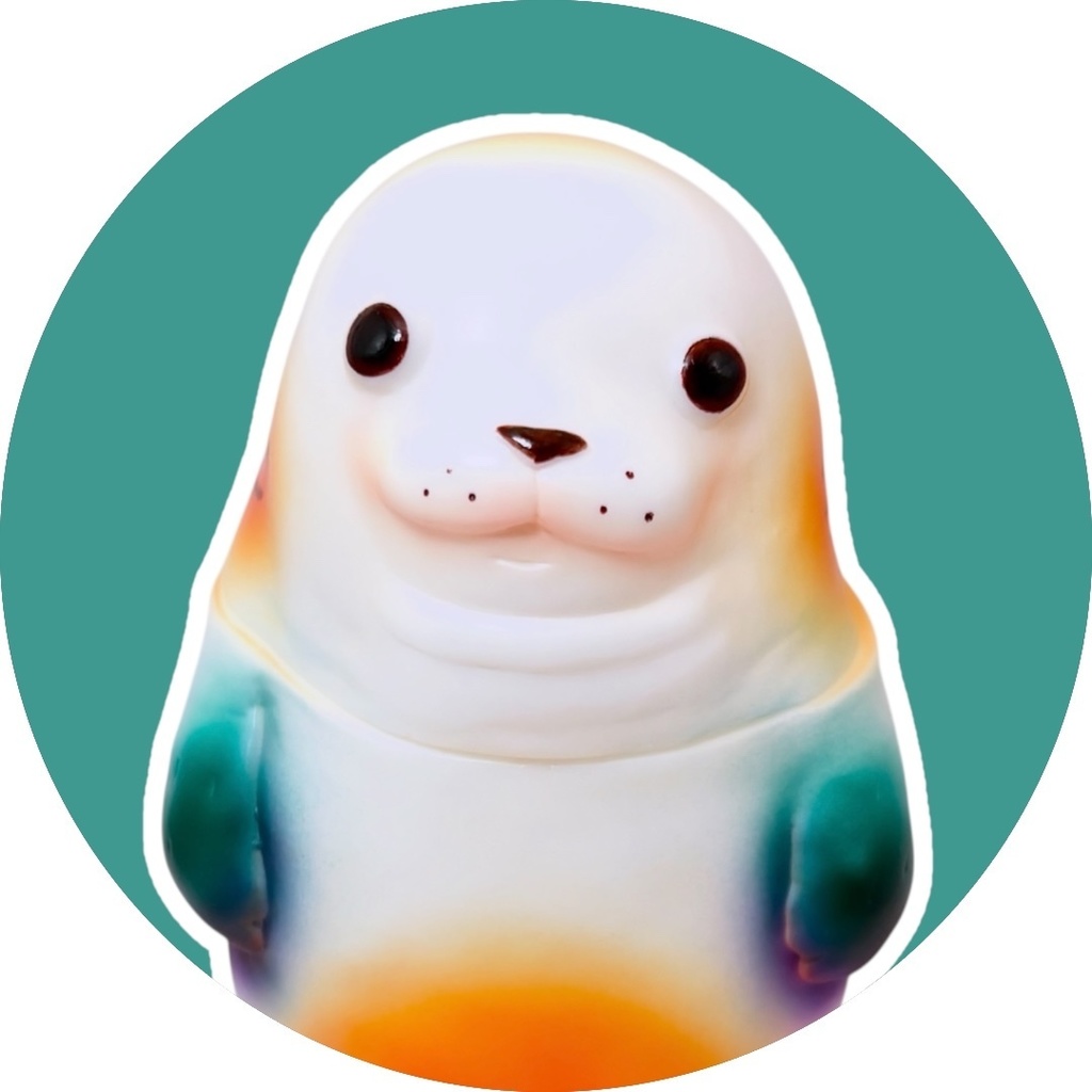 ソフビ『デベザラシ』🦭ボタニカル🌿