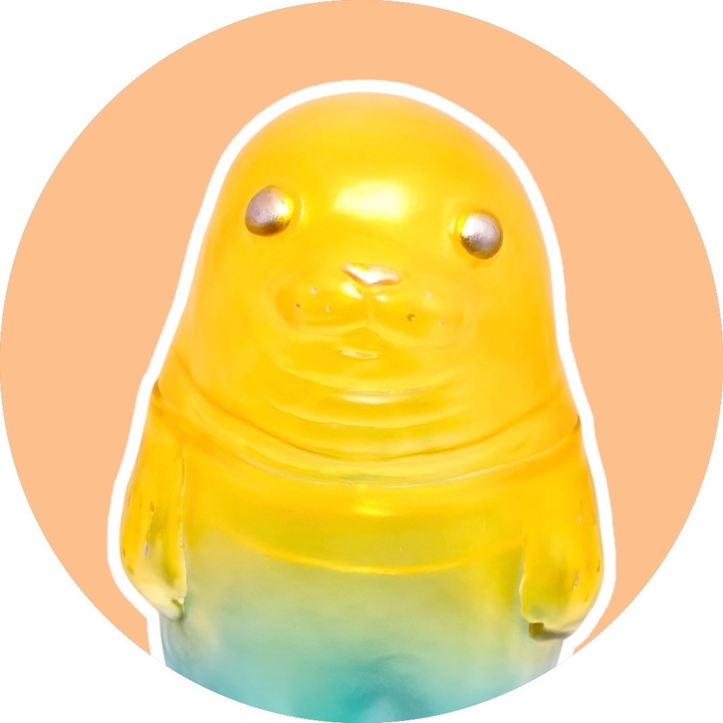 ソフビ『デベザラシ』🦭サン&シー🌞🏝️