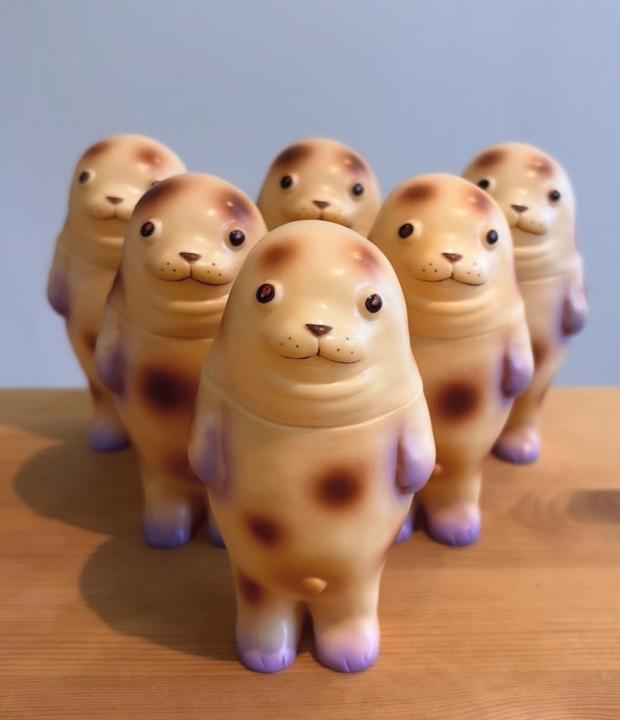 ソフビ『デベザラシ』🦭ゴマティー☕︎