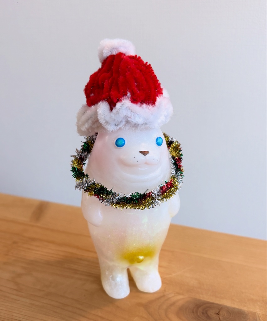 ソフビ『デベザラシ』🦭ホワイトスノー❄️