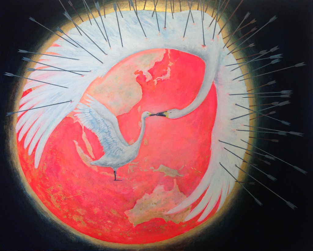 PC-003  ポストカード「私は、私の命よりもあなたを愛している」