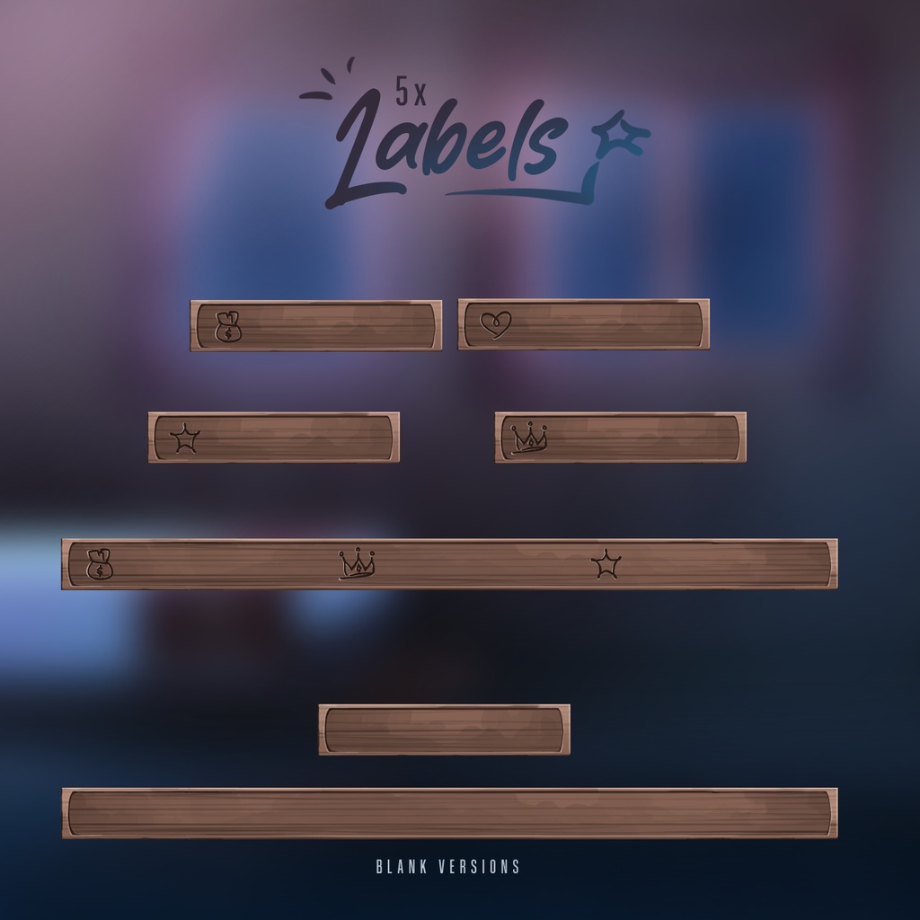 Wooden Room - Stream/VTuber Pack | 「木造の部屋 - ストリーム/VTuber パック」