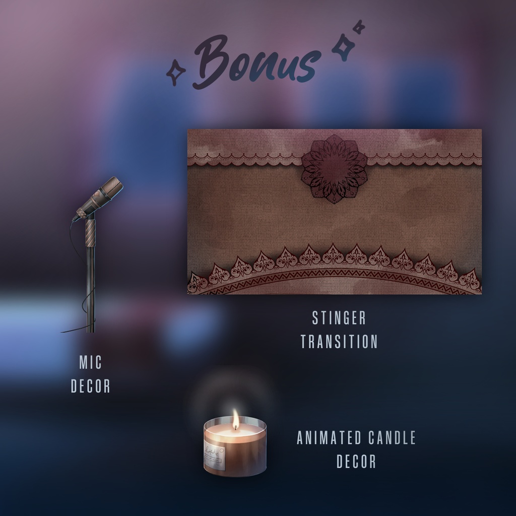 Wooden Room - Stream/VTuber Pack | 「木造の部屋 - ストリーム/VTuber パック」