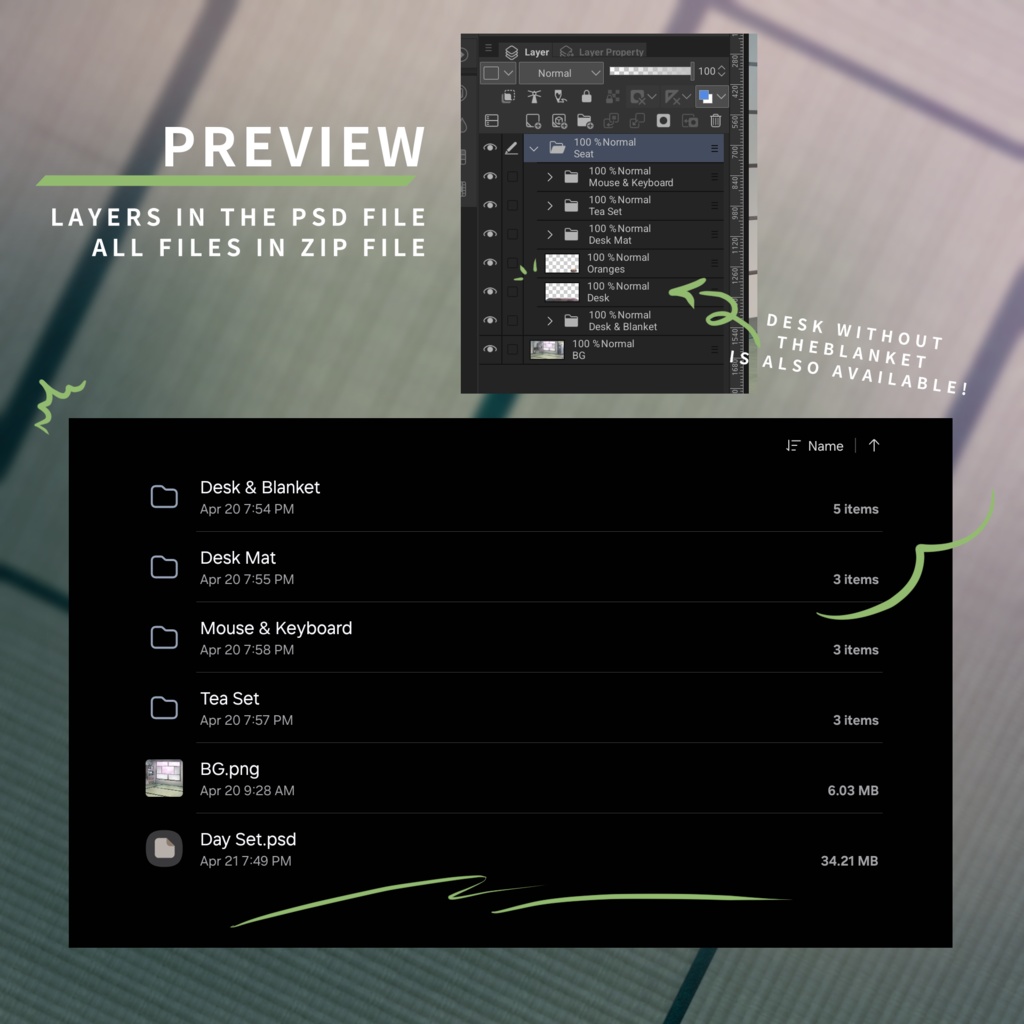Kotatsu Tatami Room - Visual Novel/VTuber Background | 「こたつ畳の部屋 - 背景アセット」