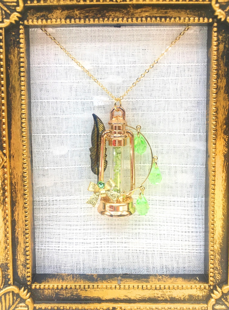 デザイン硝子灯篭【大妖精×森の風】