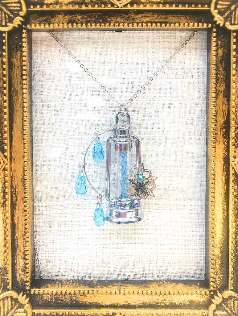 デザイン硝子灯篭【チルノ×氷華】