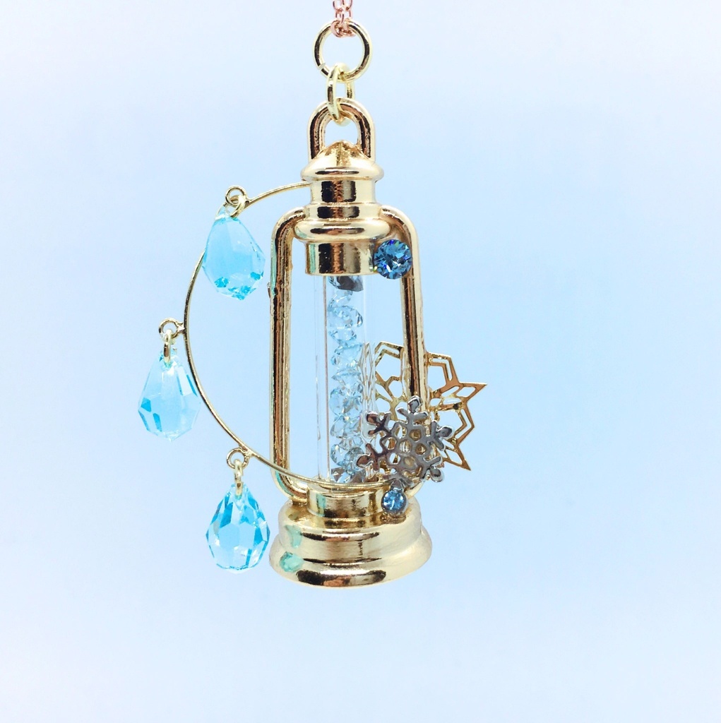 デザイン硝子灯篭【チルノ×氷華】