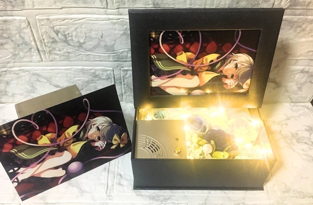 一品物-ライトアップオルゴール【こいし×ハルトマンの妖怪少女】