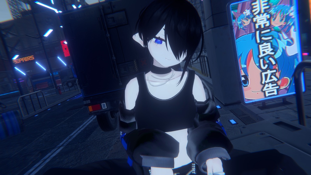 【龍のヨルちゃん】01【Eye Texture】