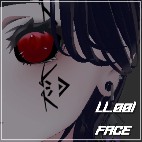 LL.001【VRC想定タトゥーテクスチャ】
