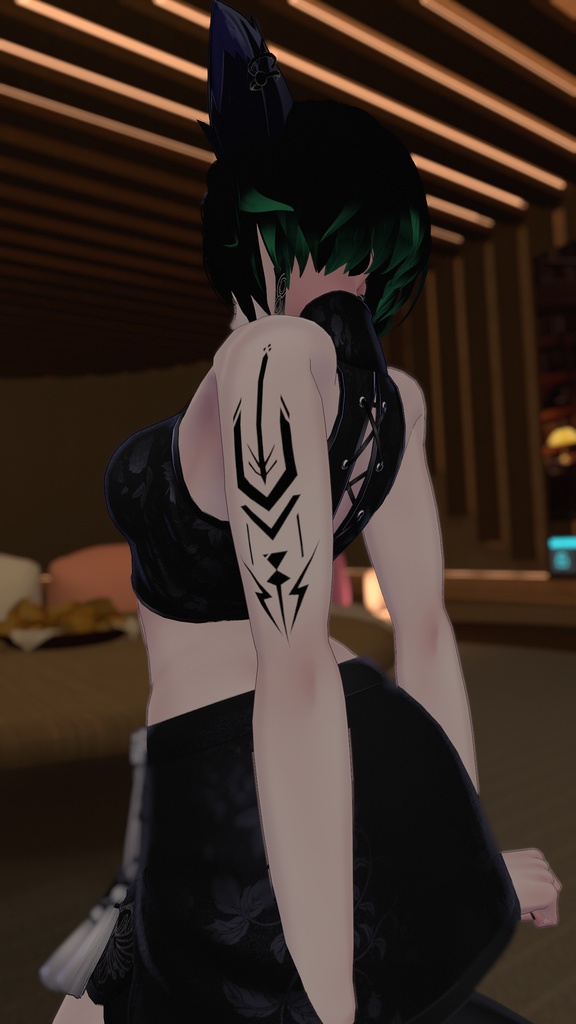 LL.002【VRC想定タトゥーテクスチャ】