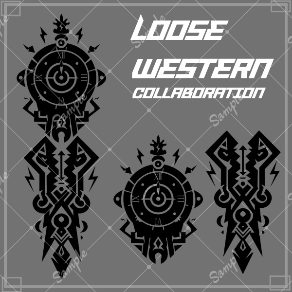LL.loosewestern.USAF【VRC想定タトゥーテクスチャ】