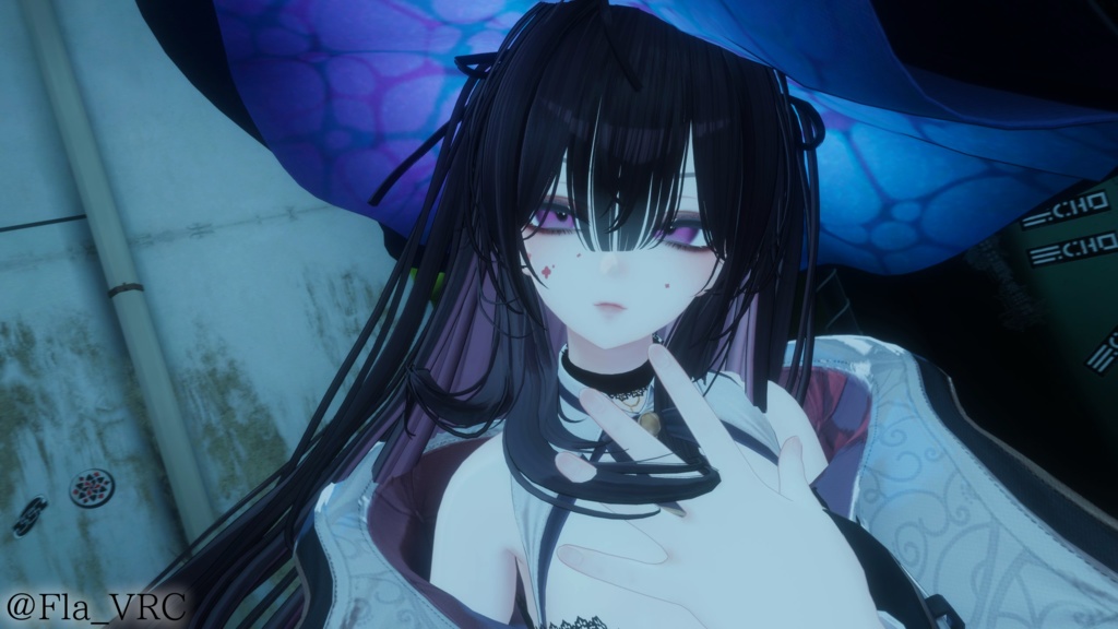 LL.森羅地雷系アイシャドウメイク【VRC想定メイクテクスチャ】