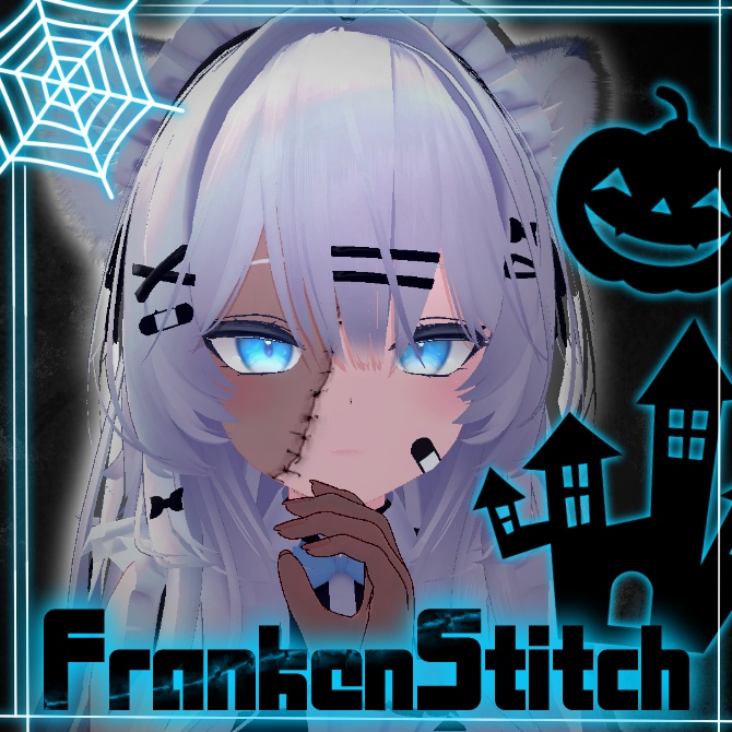 【Mizuki】LL.FrankenStitch M【VRC想定ボディテクスチャ】