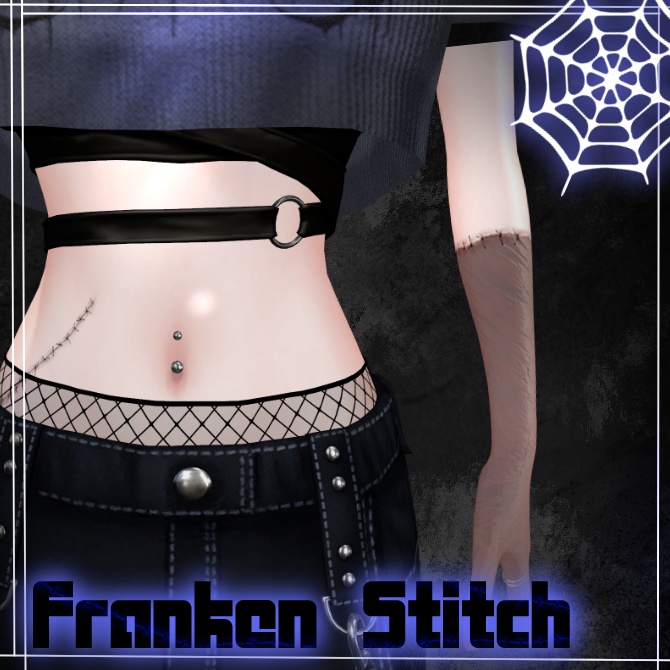 【森羅】LL.FrankenStitch SH【VRC想定ボディテクスチャ】