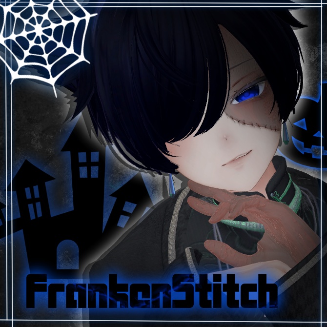 10/31までsale【Alué】LL.FrankenStitch AL【VRC想定ボディテクスチャ】