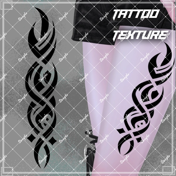 【#LENLEN_VRC】LL.019Helix【VRC想定タトゥーテクスチャ】