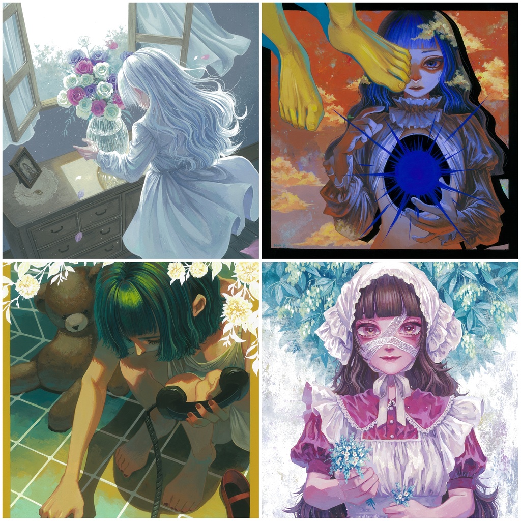 中サイズ原画(〜2024)