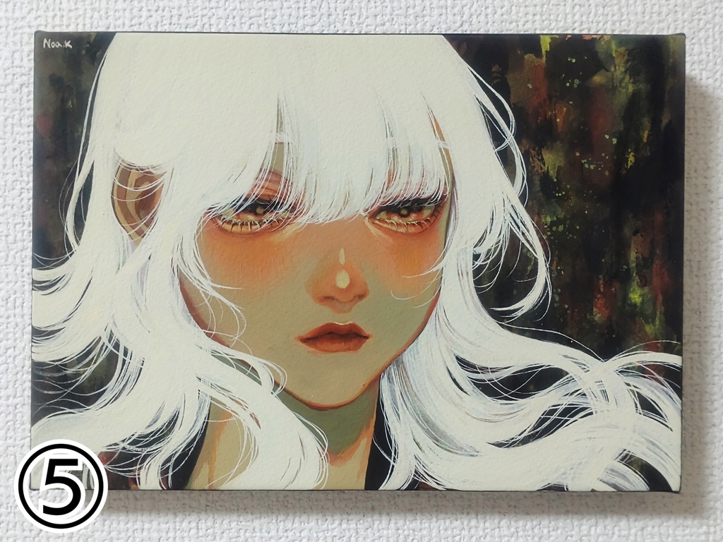 原画「波間」(全5作)