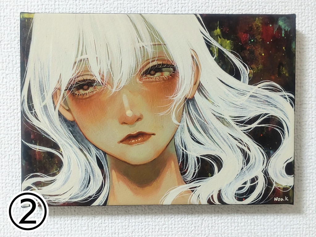 原画「波間」(全5作)