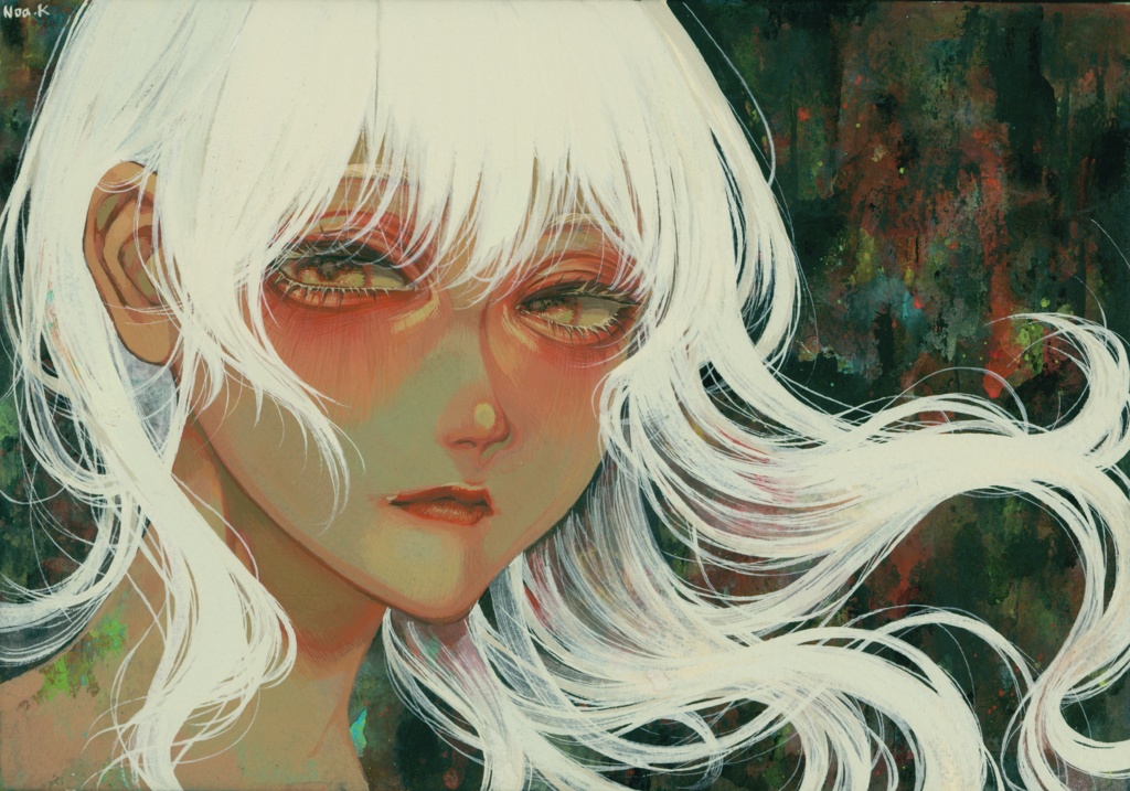 原画「波間」(全5作)