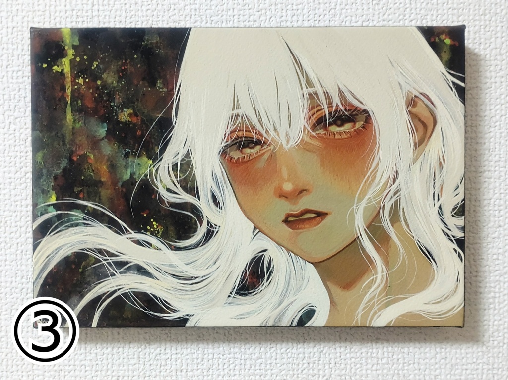 原画「波間」(全5作)