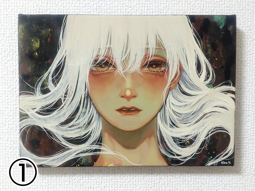 原画「波間」(全5作)