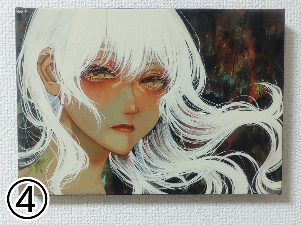 原画「波間」(全5作)