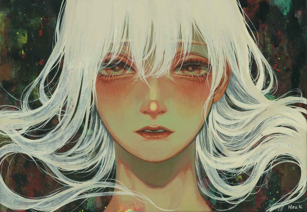 原画「波間」(全5作)