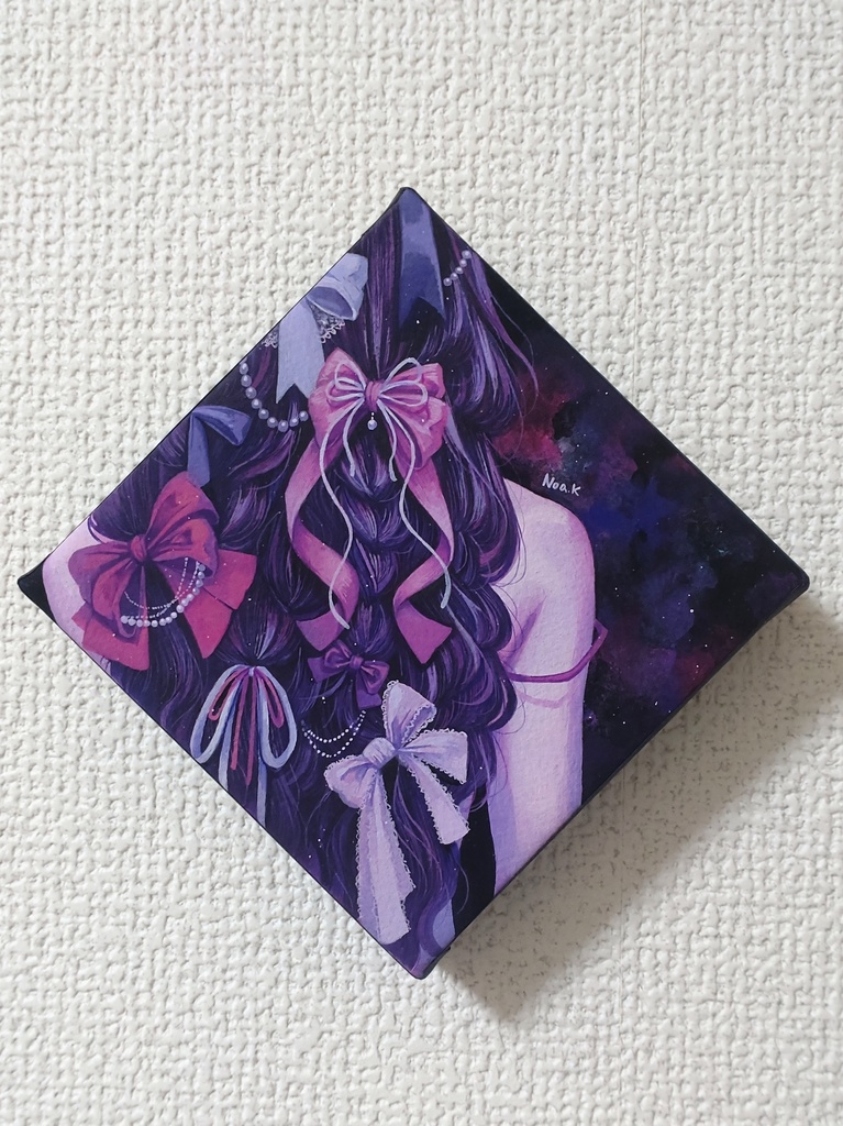 原画「不安でいっぱい」