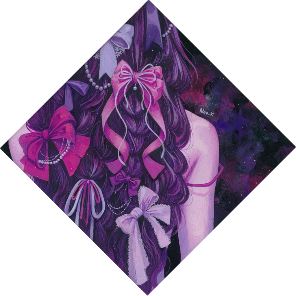 原画「不安でいっぱい」