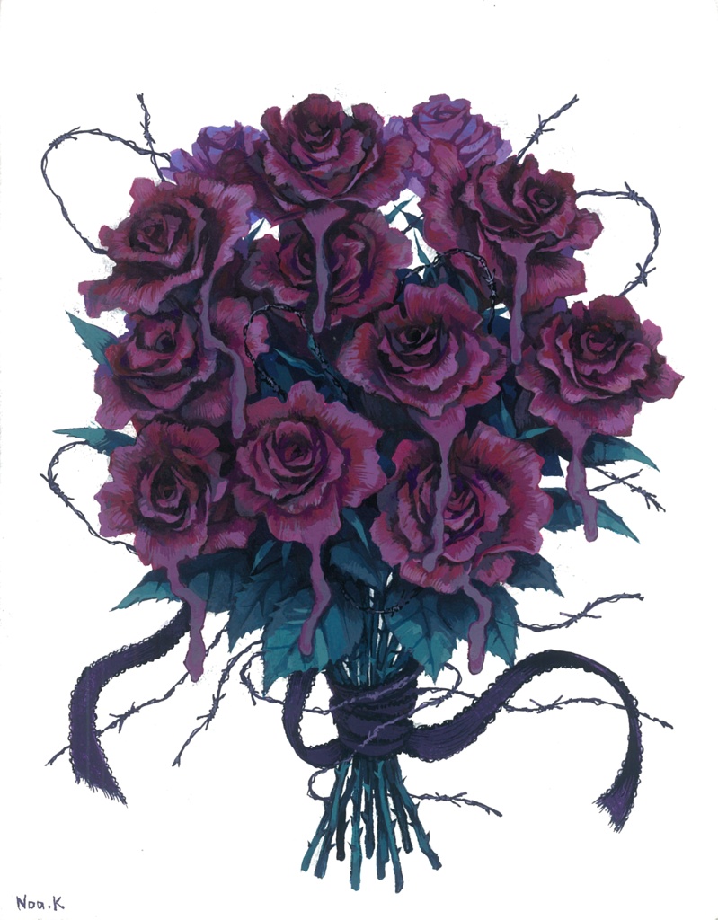 原画「痛ければ痛いほど」