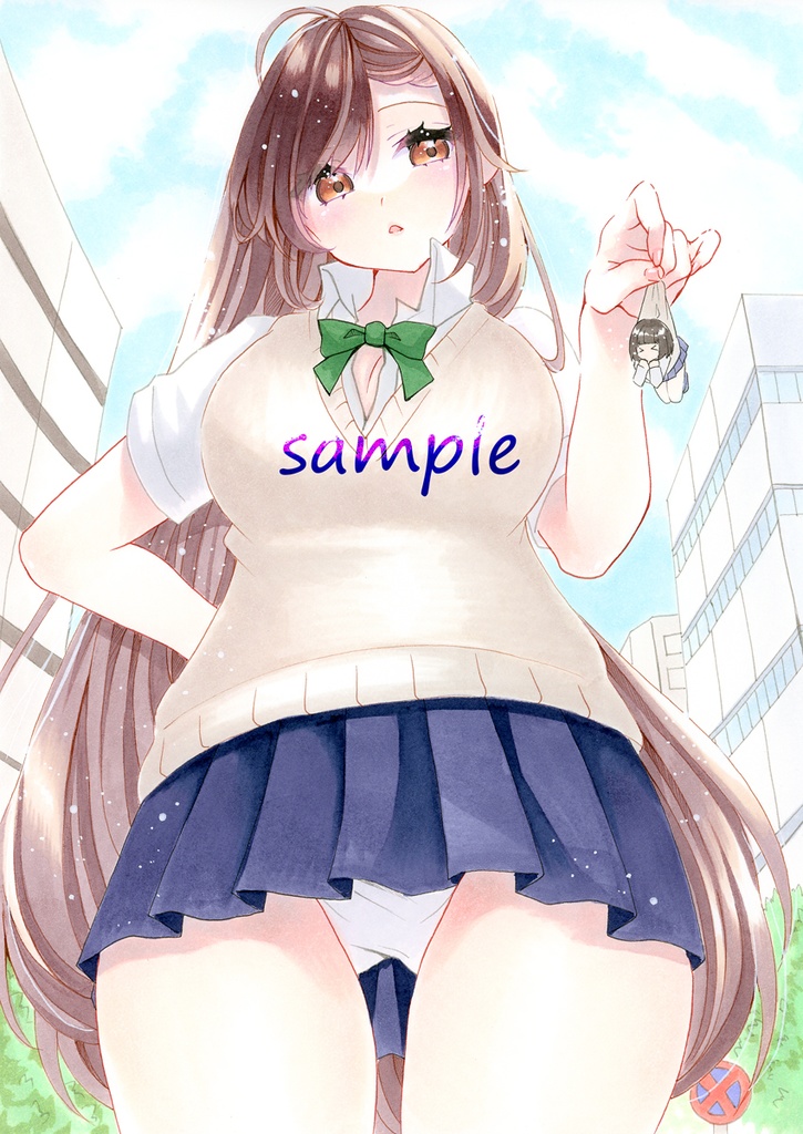 同人手描きイラストオリジナル A4