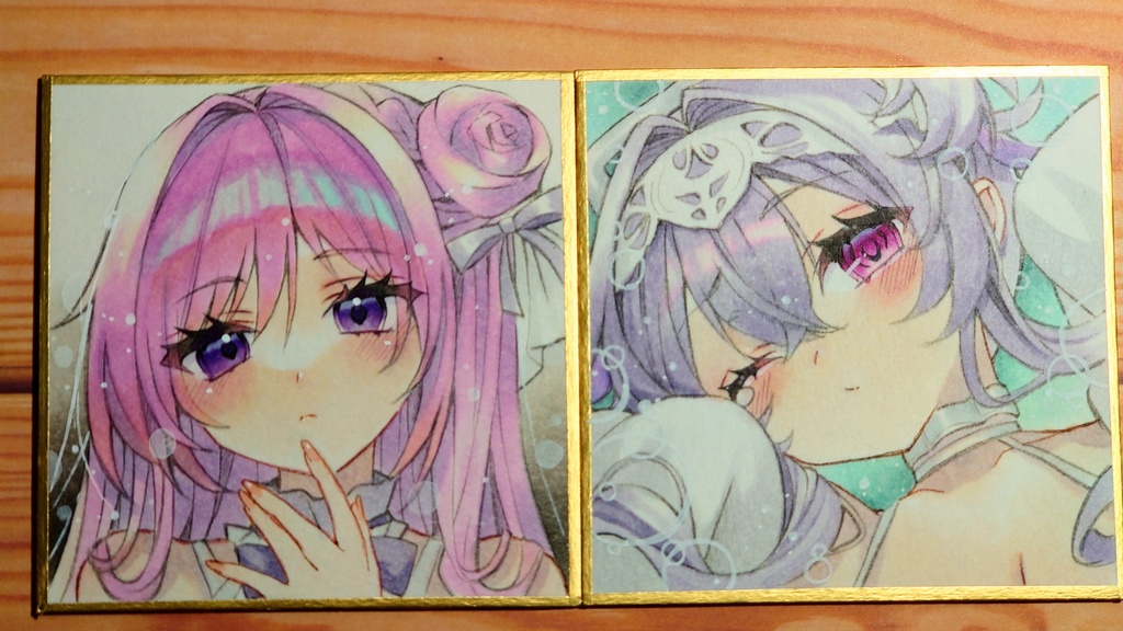 豆色紙　全2種　勝利の女神:NIKKE