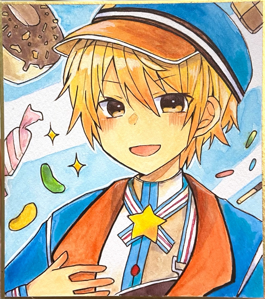 【手描きイラスト】天馬司
