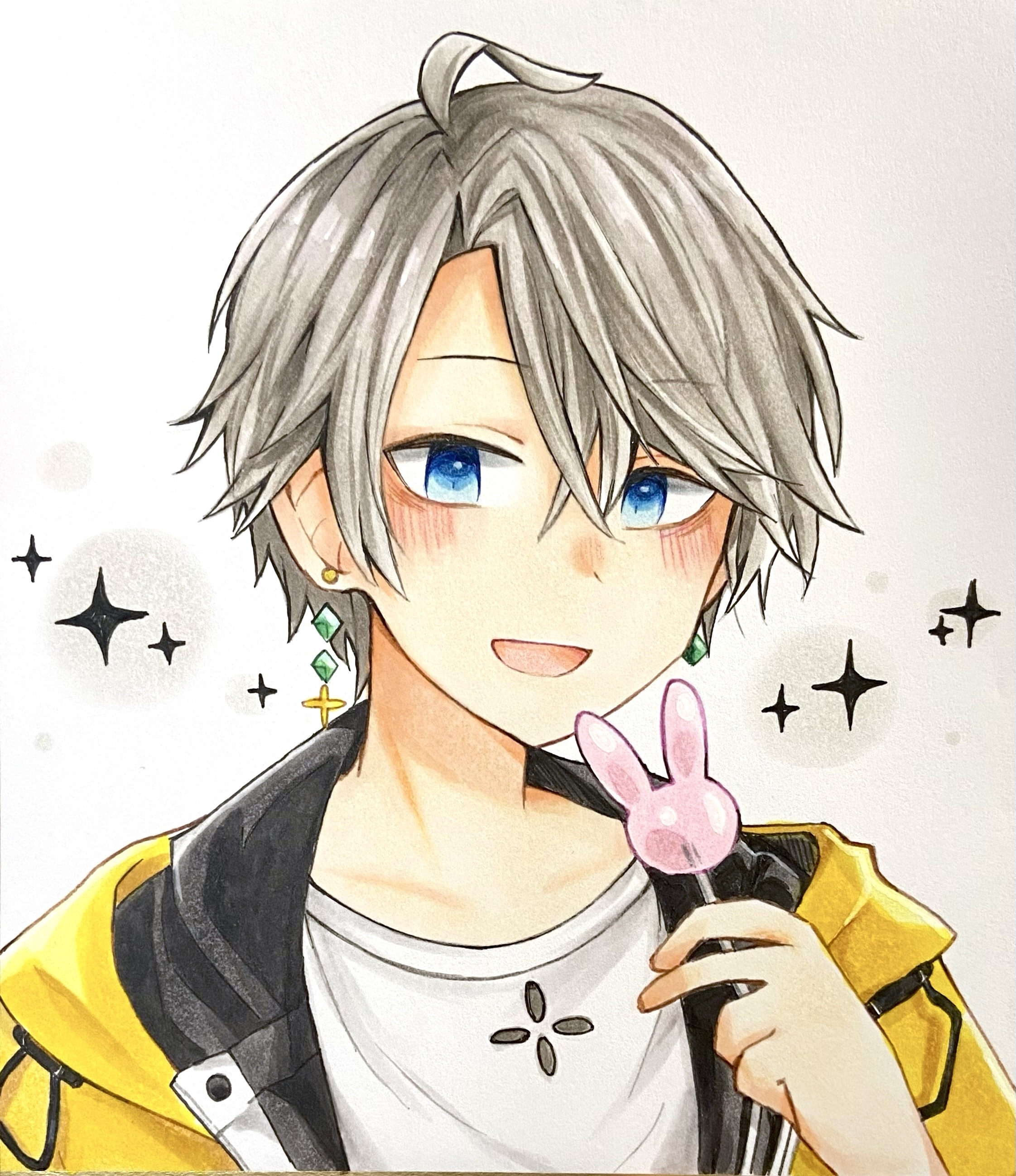 【ミニ色紙】甲斐田晴