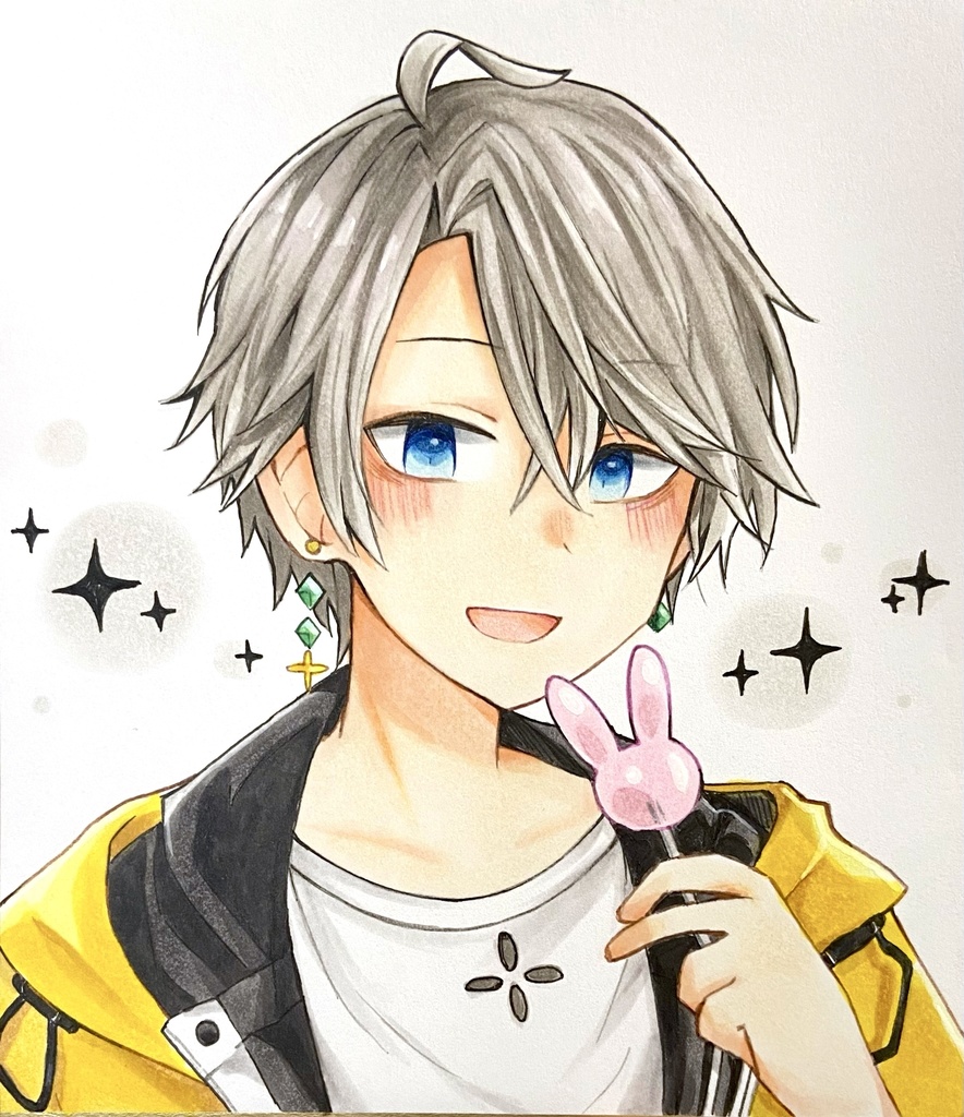 【ミニ色紙】甲斐田晴