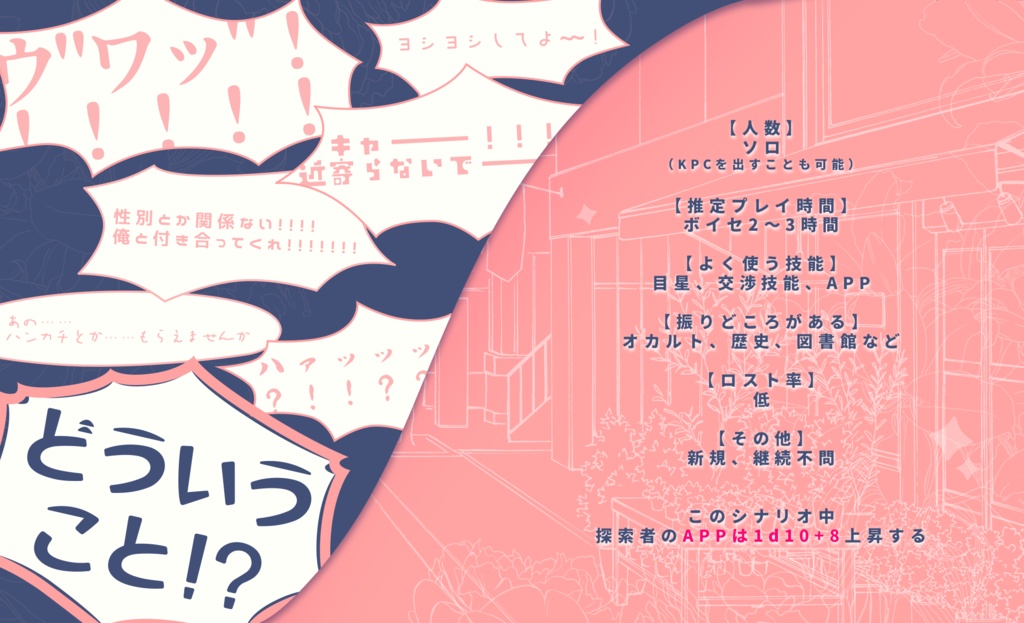 『はなのありさま』【6版 クトゥルフ神話TRPG】 SPLL:E199323