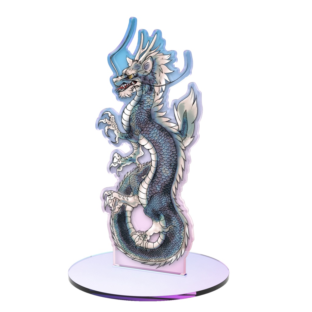 青龍オーロラアクスタ16ｃｍ