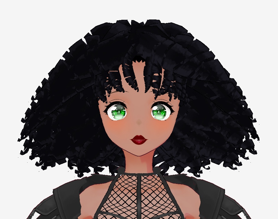 Noire-Curly Hair (Black)