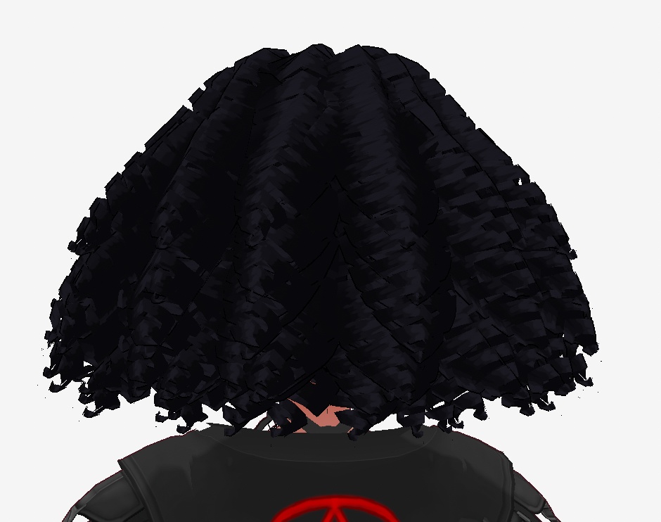 Noire-Curly Hair (Black)